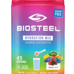 BioSteel Zero Sugar Hydration Mix, Great Tasting Hydration with 5 Essential Electrolytes, Rainbow Twist Flavor, 45 Servings per Tub