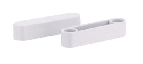 Rubbermaid Plastic Rod Spacer Cap (Pack of 2)