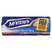 McVitie's Classic Rich Tea Biscuits, 200 g (Pack of 2)