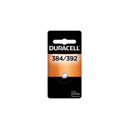 Duracell 384/392 Silver Oxide Button Battery, 1.5V