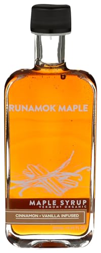 Runamok Maple Cinnamon-Vanilla Infused Maple Syrup, 8.45 fl oz