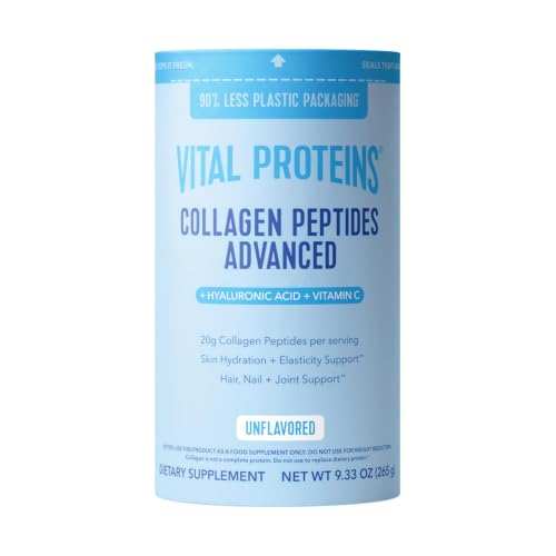 Vital Proteins Collagen Peptides Powder Advanced, Unflavored, 9.33 oz