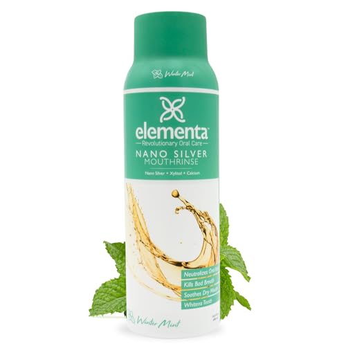Elementa Silver Adult Mouth Rinse, Wintermint, 20 fl oz