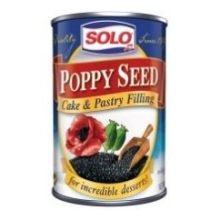 Solo Poppy Seed Filling, 12.5 oz (Pack of 12)