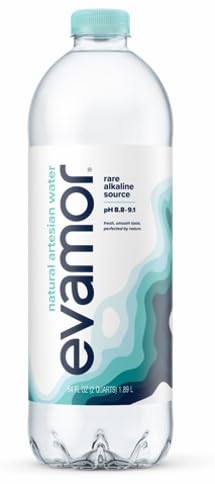 Evamor Artesian Bottled Water, 64 fl oz