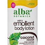 Alba Botanica Very Emollient Body Lotion, Coconut Rescue, 32 oz