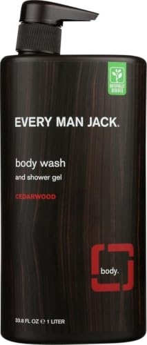 Every Man Jack Cedarwood Body Wash, 33.8 oz