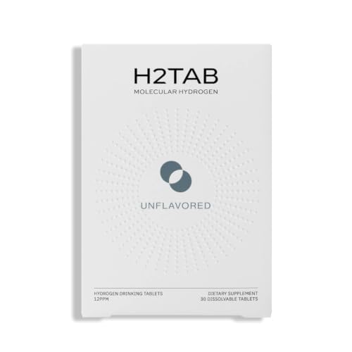 H2Tab Molecular Hydrogen Water Drinking Tablets, 30 Count