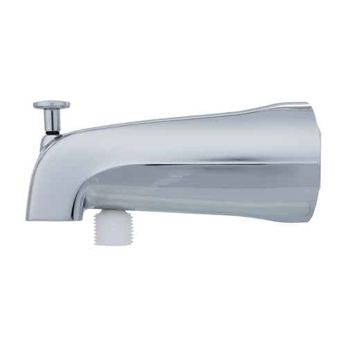 Danco Universal Tub Spout with Diverter and Handheld Shower Fitting, Chrome (89266)