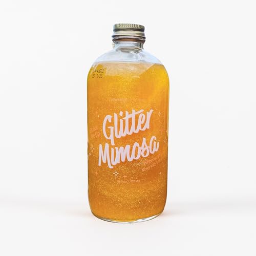 Wood Stove Kitchen Glitter Mimosa Mixer, Tangerine & Mango, 16 fl oz