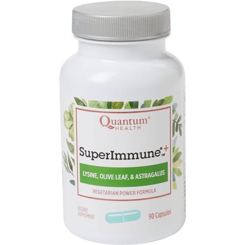 Quantum Health Super Immune Plus Lysine, 90 Vegicaps