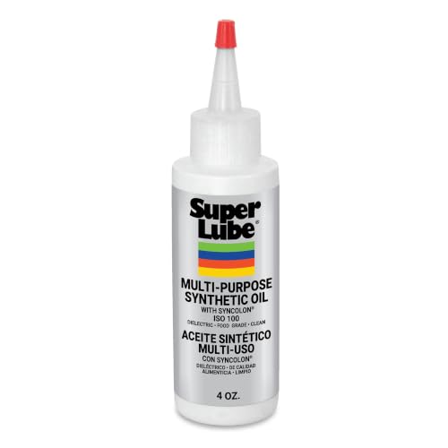 Super Lube Multi-Purpose Synthetic Oil with Syncolon, 4 oz Bottle