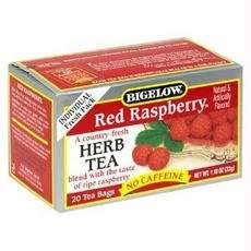 Bigelow Caffeine Free Herbal Red Raspberry Tea, 20 Tea Bags