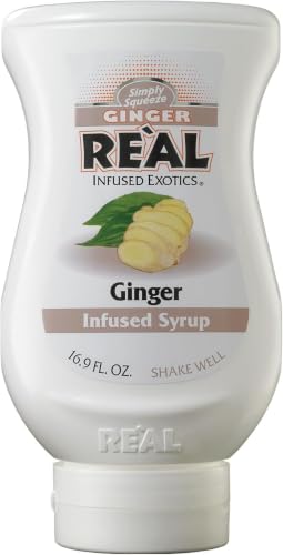 Reàl Ginger Infused Syrup, 16.9 fl oz Squeezable Bottle