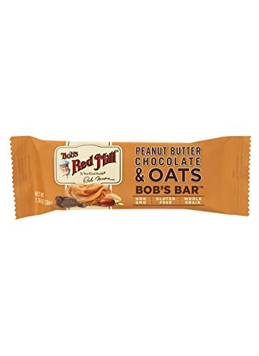 Bob's Red Mill Peanut Butter Chocolate & Oats Snack Bar, 12 Count