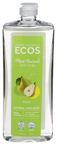 ECOS Dishmate Dishwashing Liquid, Pear, 25 fl oz