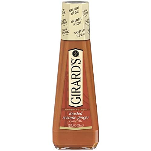 Girard's Toasted Sesame Ginger Dressing, 12 oz (Pack of 2)