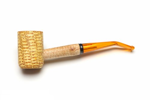 Missouri Meerschaum Legend Corn Cob Pipe, 5th Avenue, Bent Bit