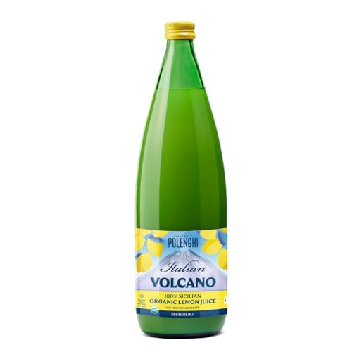 Italian Volcano Lemon Juice, 1 L (Pack of 6)