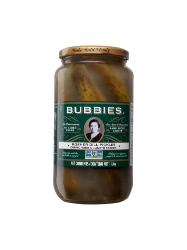 Bubbies Pure Kosher Dill Pickles, 33 oz