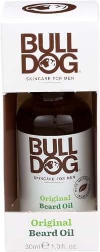 Bulldog Original Beard Oil with Aloe Vera, 1 fl oz