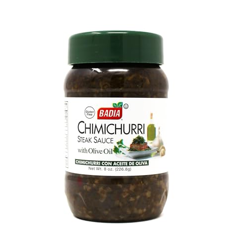 Badia Chimichurri Steak Sauce with Olive Oil, 8 oz