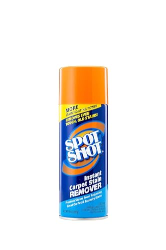 Spot Shot Professional Instant Carpet Stain Remover Aerosol, 14 oz