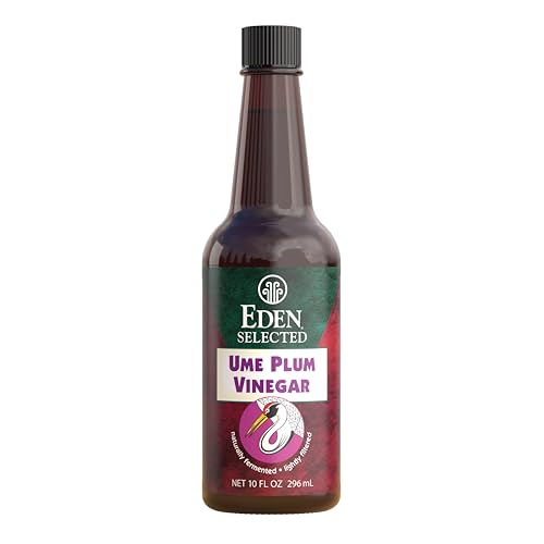 Eden Ume Plum Vinegar, Amber Glass Bottle, 10 fl oz