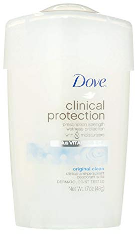 Dove Clinical Protection Antiperspirant Deodorant, Cool Essentials, 1.7 oz (Pack of 2)