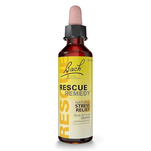 Bach Rescue Remedy Natural Stress Relief Drops, 20 mL