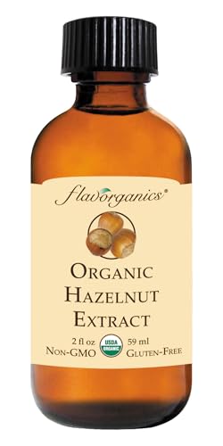 Flavorganics Organic Hazelnut Extract, 2 oz