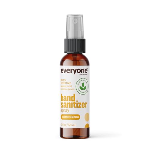 Everyone Coconut & Lemon Hand Sanitizer Spray, 2 fl oz
