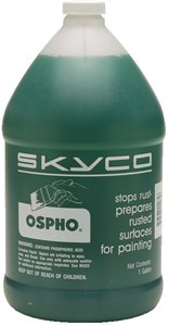 Skybryte Ospho Metal Treatment Coating, 1 Gallon