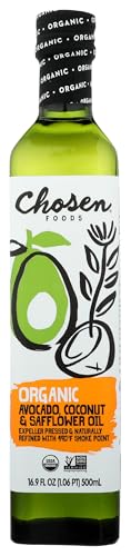 Chosen Foods Organic Avocado, Coconut & Safflower Oil, 16.9 oz