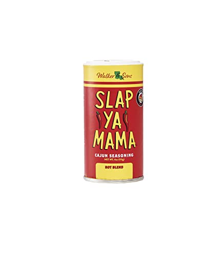 Slap Ya Mama Hot Cajun Seasoning, 8 oz Can (Pack of 3)