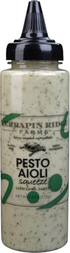 Terrapin Ridge Farms Pesto Aioli Garnishing Sauce, 7.5 oz