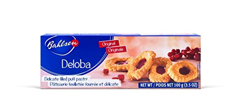 Bahlsen Deloba Red Currant Cookies, 3.5 oz Box