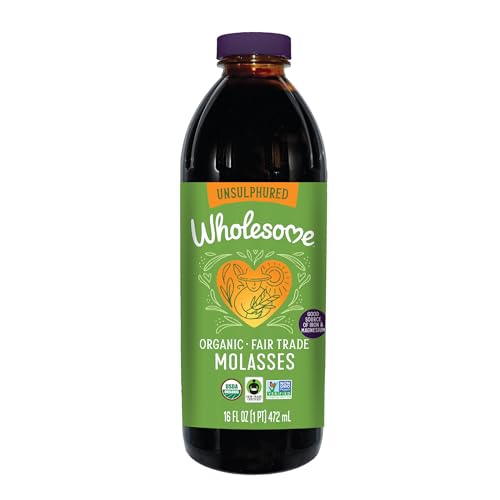 Wholesome Sweeteners Blackstrap Molasses, 16 oz