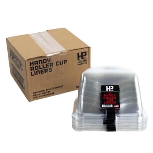 Handy Products Handy Roller Cup Liners, Disposable, 24 Count
