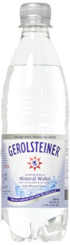 Gerolsteiner Sparkling Water, 17 fl oz (Pack of 6)