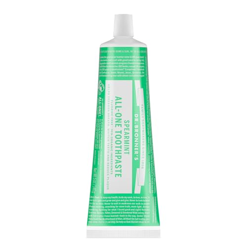 Dr. Bronner's All-One Toothpaste, Spearmint, 5 oz