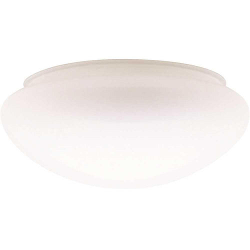 Westinghouse White Glass Mushroom Shade, 8 in (8375700)