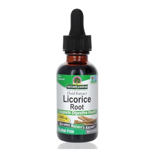 Nature's Answer Licorice Root Herbal Supplement, 1 fl oz