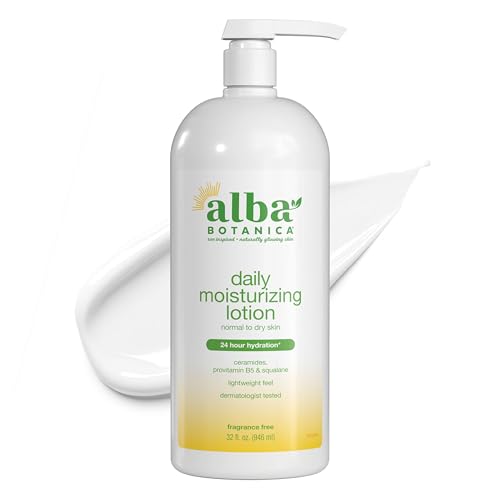 Alba Botanica Daily Moisturizing Lotion, Fragrance Free, 32 oz