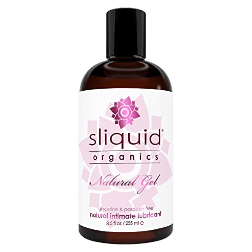 Sliquid Organics Water-Based Lubricant, Aloe Vera Leaf, Unscented, 8.5 fl oz