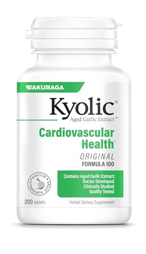 Kyolic Aged Garlic Extract Formula 100, 200 Tablets
