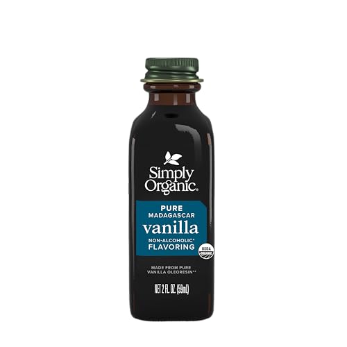 Simply Organic Madagascar Vanilla Flavoring, Non-Alcoholic, 2 oz