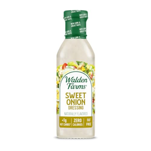 Walden Farms Sweet Onion Dressing, 12 oz Bottle