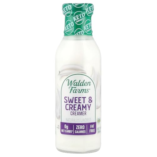 Walden Farms Sweet and Creamy Coffee Creamer, 12 oz