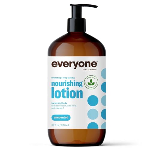 Everyone 2-in-1 Lotion for Hands and Body, Unscented, 32 oz